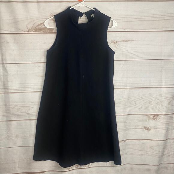 Bar III Black Sleeveless Keyhole Back Mini Dress Size XS - Picture 1 of 5